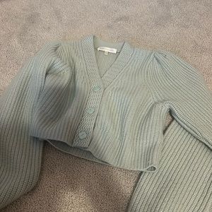Loveshackfancy Avignon crop cardigan size xs worn twice
